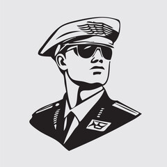 pilot logo, pilot vector logo