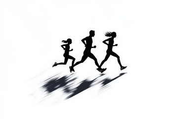 Asteroid belt with glowing rocks and cosmic dust in deep space, suitable for sci-fi backgrounds.. Beautiful simple AI generated image