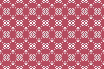 Oreintal Flora Damask Seamless pattern  embroidery, Indian style.  art ornament print.Design for carpet, cover,wallpaper, wrapping, fabric, clothing 