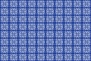 Oreintal Flora Damask Seamless pattern  embroidery, Indian style.  art ornament print.Design for carpet, cover,wallpaper, wrapping, fabric, clothing 
