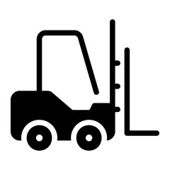 forklift Solid icon