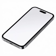 Blank Smartphone Screen Display mockup