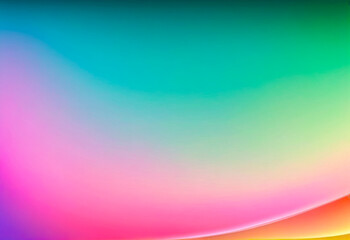 Abstract Gradient Background with Curving Lines.