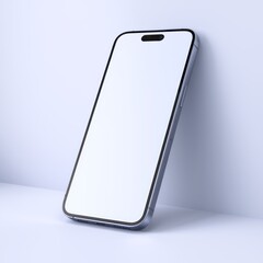 Blank Smartphone Screen Display mockup