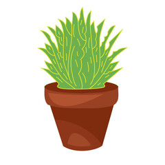 potted plant icon	