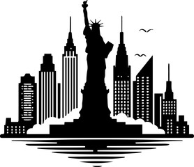 New York Skyline Vision.eps