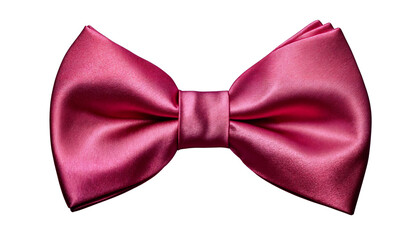 Pink bow tie, png file of isolated cutout object on transparent background