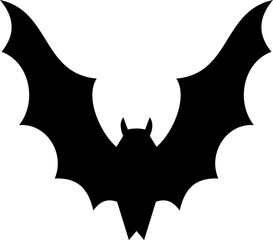 Flying Bat SVG, Halloween Bat Silhouette
