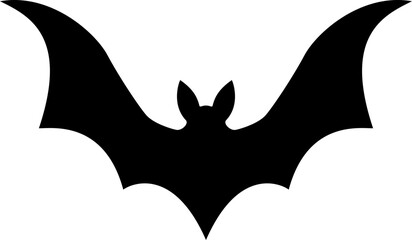 Flying Bat SVG, Halloween Bat Silhouette