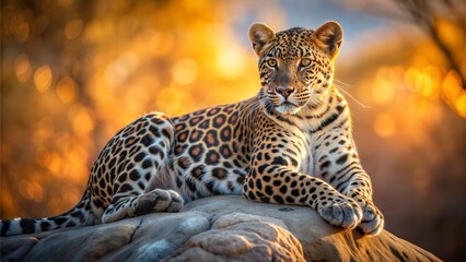 a leopard animal nature beautiful background