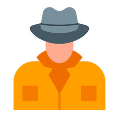 Informant Vector Flat Icon Design