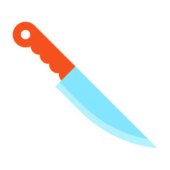 Knife Vector Flat Icon Design