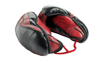 Focus mitts on transparent background, png	