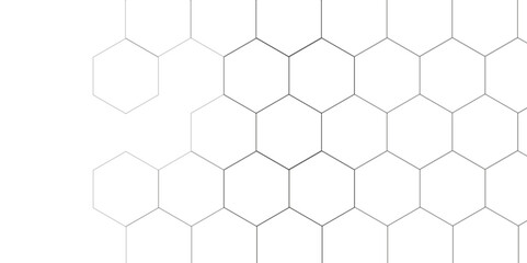 Abstract white background with hexagon and hexagonal background. Luxury white pattern with hexagons. abstract 3d hexagonal background with shadow. 3D futuristic abstract honeycomb mosaic background.