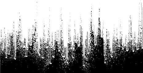 Black grunge Texture on White Background . Modern Vector Art  . Old Paper Effect with Comic Texture .  Abstract Wall Design . Grunge Comic Texture Overlay . Vintage Paper Look