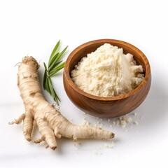 Fresh and Grated Horseradish Root
