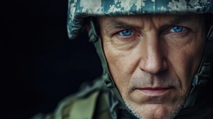 Obraz premium Portrait of a Veteran