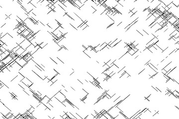 Black grunge Texture on White Background . Modern Vector Art  . Old Paper Effect with Comic Texture .  Abstract Wall Design . Grunge Comic Texture Overlay . Vintage Paper Look