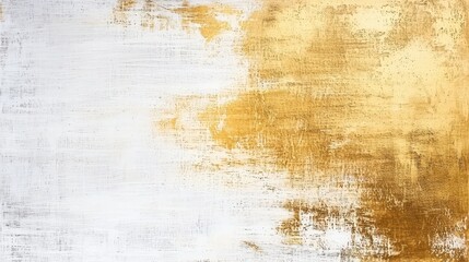 Obraz premium Abstract White and Gold Textured Background