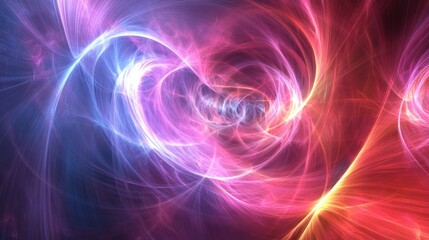 Abstract Swirling Light