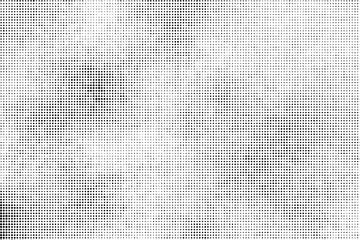 Black Dotted Texture on White Background . Modern Vector Art  . Old Paper Effect with Comic Texture .  Abstract Wall Design . Grunge Comic Texture Overlay . Vintage Paper Look