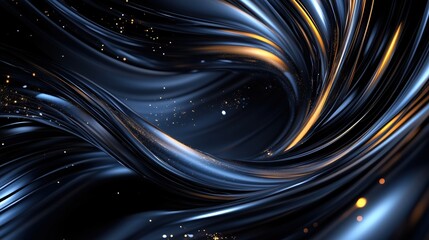 Cosmic energy and metallic lines on a dark background