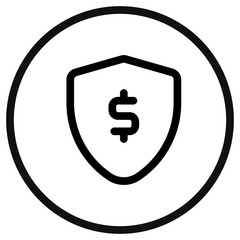 Editable protection, security, insurance vector icon. Part of a big icon set family.  Finance, business, investment, accounting. Perfect for web and app interfaces, presentations, infographics, etc
