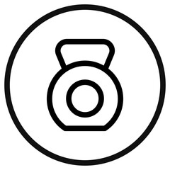 Editable kettlebell vector icon. Part of a big icon set family. Perfect for web and app interfaces, presentations, infographics, etc