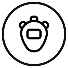 Editable stopwatch vector icon. Part of a big icon set family. Perfect for web and app interfaces, presentations, infographics, etc