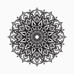 decorative concept abstract mandala illustration.