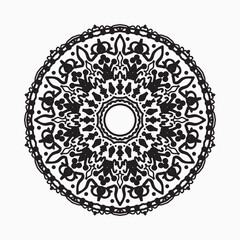 decorative concept abstract mandala illustration.