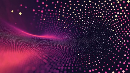 Obraz premium Abstract Purple and Pink Dots Pattern