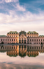 vienna, austria, capital, city, sunset, Wien