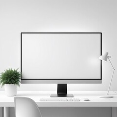 Fototapeta premium lcd tv monitor
