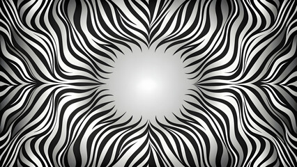Abstract zebra print background with space for text or design, zebra, black and white, animal, safari, exotic, pattern, stripes