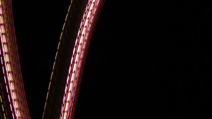 Dynamischer Lightpainting Hintergrund Video Foto Overlay Effekt Retro