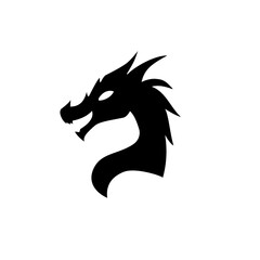 dragon head silhouette