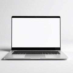 laptop isolated on white background