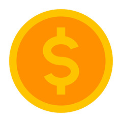 Dollar Currency Vector Line Icon Design