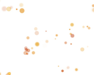 Festive sunshine and bokeh light effect