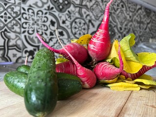 vegetables on a plate