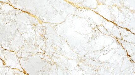 White Marble Texture with Gold Veins   Elegant Luxury Background