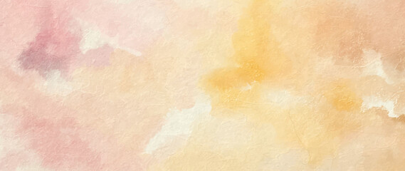 Abstract watercolor background in autumn colors