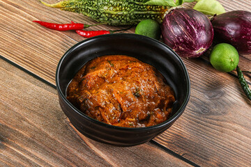 Indian cuisine - chicken masala sauce