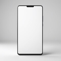 smartphone isolated on white