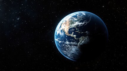 Fototapeta premium Planet Earth in Space