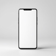 smartphone isolated on white