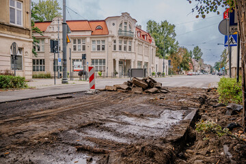 PRace remontowe na ulicy © rozentuzjazmowany