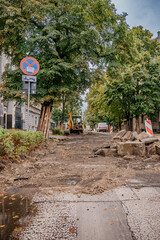 PRace remontowe na ulicy © rozentuzjazmowany