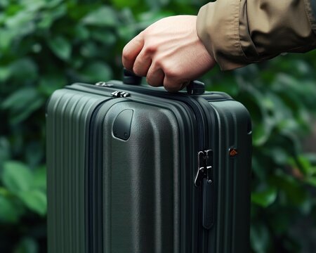 Durable Suitcase with Reinforced Handles Strong and Reliable for Your Travel Adventures This rugged luggage is built to withstand the rigors of travel, ensuring your belongings are safe and secure